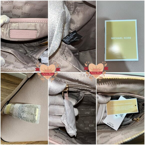 ?Michael Kors Saffiano Leather Backpack? main image 16